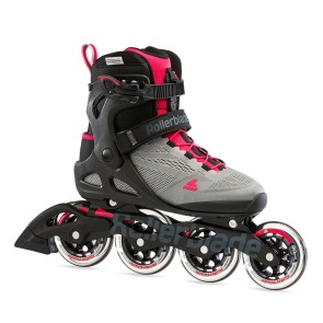 Rollerblade Macroblade 90 Damen 2021 grau / rosa