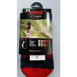 Salomon Sportsocken schwarz rot