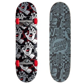 Santa Cruz Komplett Skateboard Sequence Hand Micro Sk8