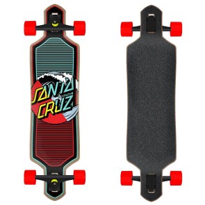 Santa Cruz Wave Dot Splice Drop Thru Longboard