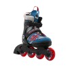 K2 Eddie Pro Kinder Inlineskates blau/rot