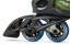 Fila Wizy Kinder Skates schwarz / lime / blau