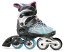 Fila Wizy Girl Mädchen Inline Skates schwarz blau rosa