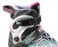 Fila Wizy Girl Mädchen Inline Skates schwarz blau rosa