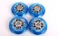 Hyper Performance Rollen 90mm / 84a blau