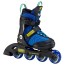 K2 Raider Pro Kinder Inlineskates blau/gelb