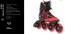 K2 VO2 S 100 Boa schwarz rot techniche Information