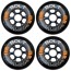 K2 Wheels 90mm Rollen schwarz