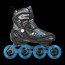 Roces Moody Boy Tif Kinder Skates blau