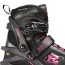 Roces PIC TIF Damen 80mm schwarz pink
