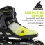 Rollerblade Macroblade 110 3WD grau gelb