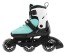 Rollerblade Microblade 3WD Mädchen Skates blau/weiß