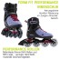 Rollerblade Sirio 84 Schwarz / Lila