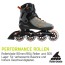 Rollerblade Sirio 90 Herren Anthrazit / Orange