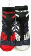 Salomon Sportsocken schwarz rot