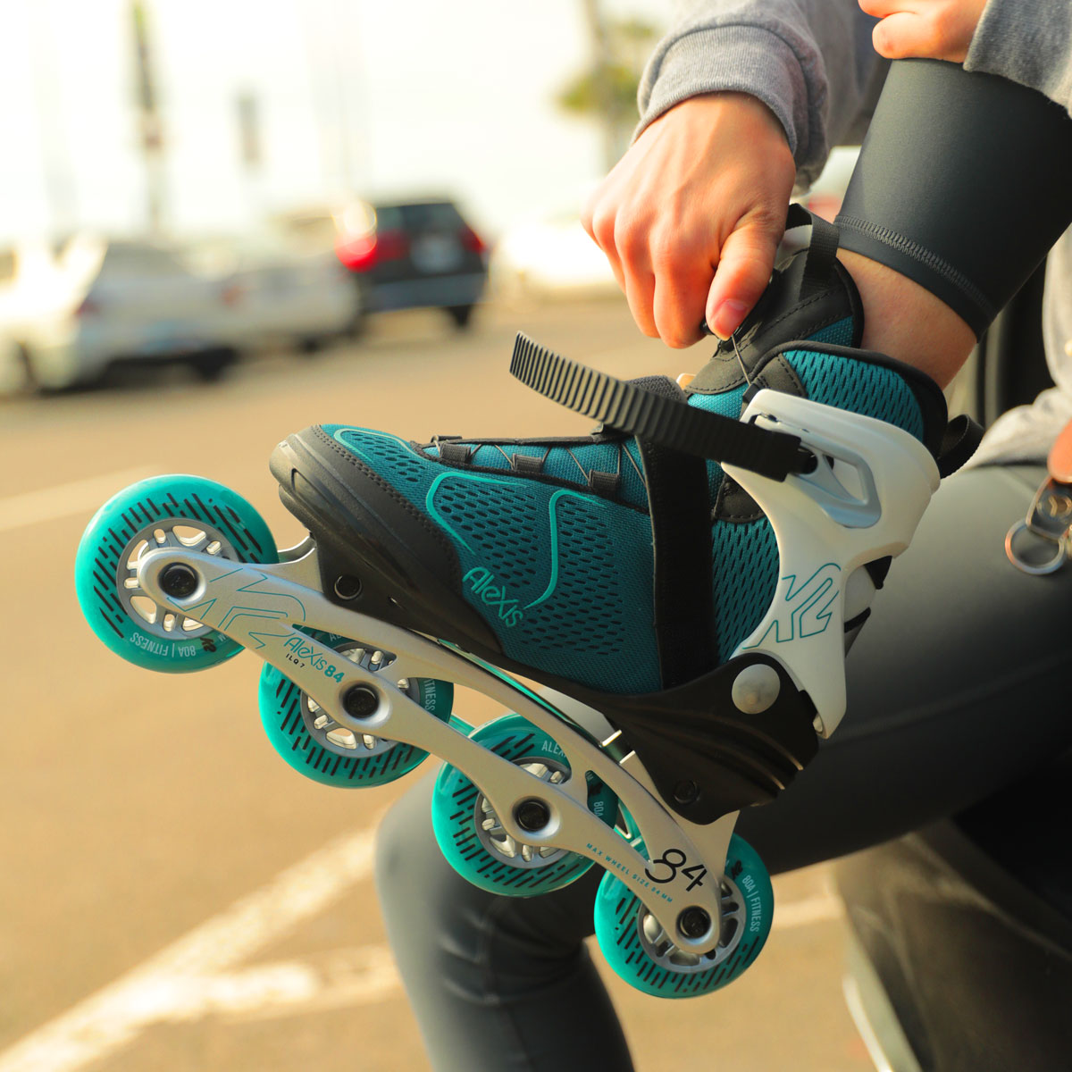 K2 Inline Skate anziehen – passende Skate-Größe finden