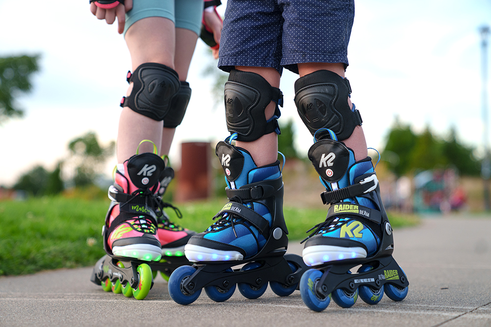 K2 Marlee Beam und Raider Beam Kinder Inline Skates