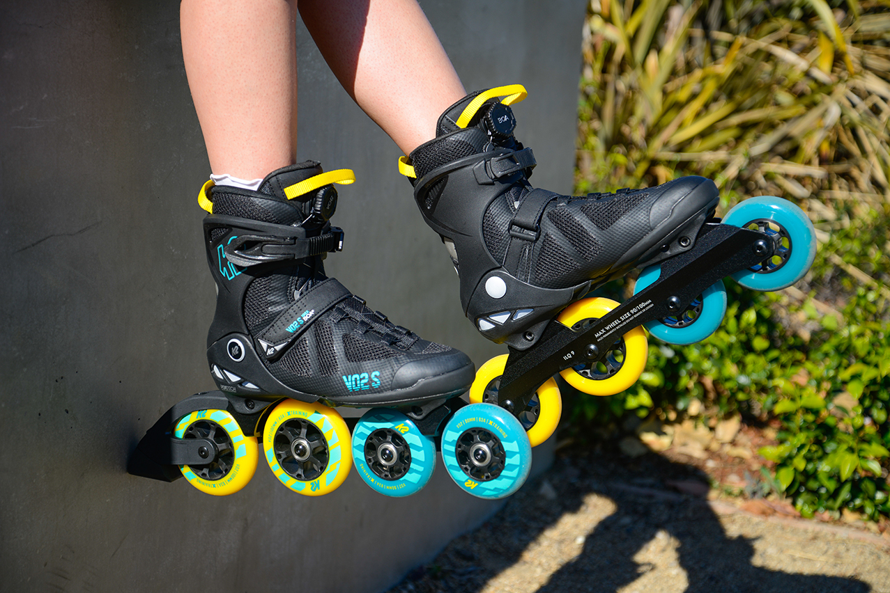 K2 Vo2 S 100 x Boa Unisex Skates während der Pause.