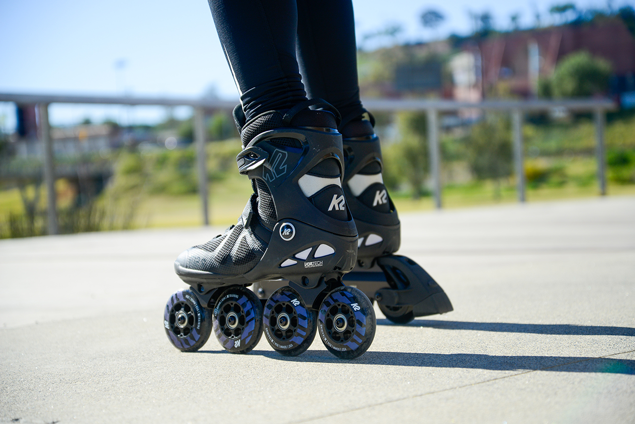 K2 Vo2 S 90 Boa Inlineskates bei Sonnenlicht