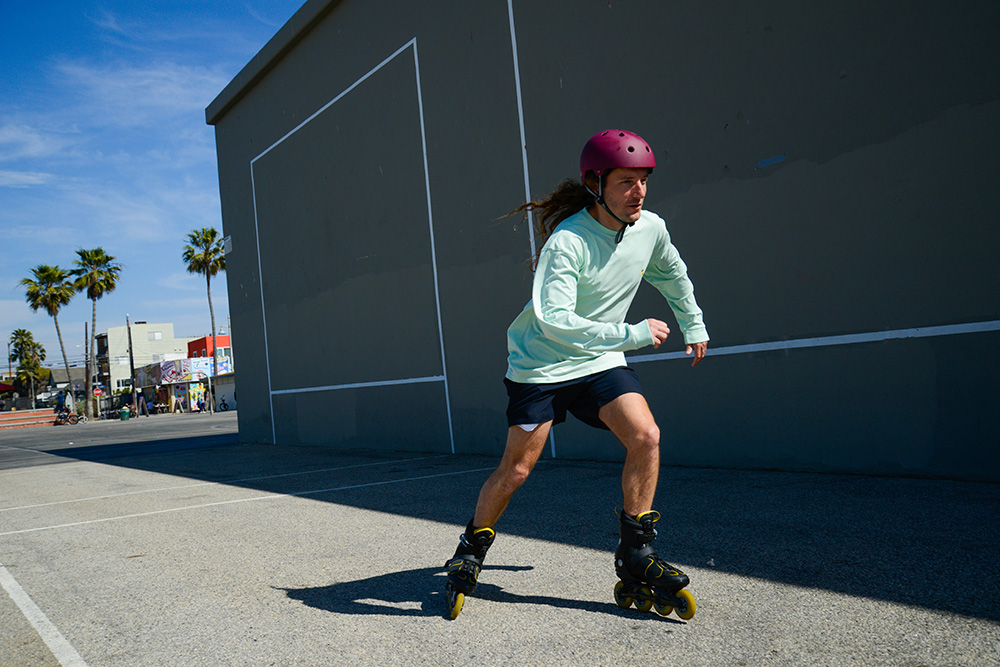 K2 Varsity Pro Skatehelm rot Burgundy beim skaten