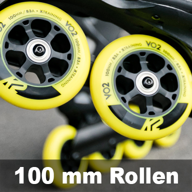 Herren Inliner mit 100mm Rollengröße / Rollendurchmesser