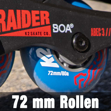 72mm Inline Skates Rollen